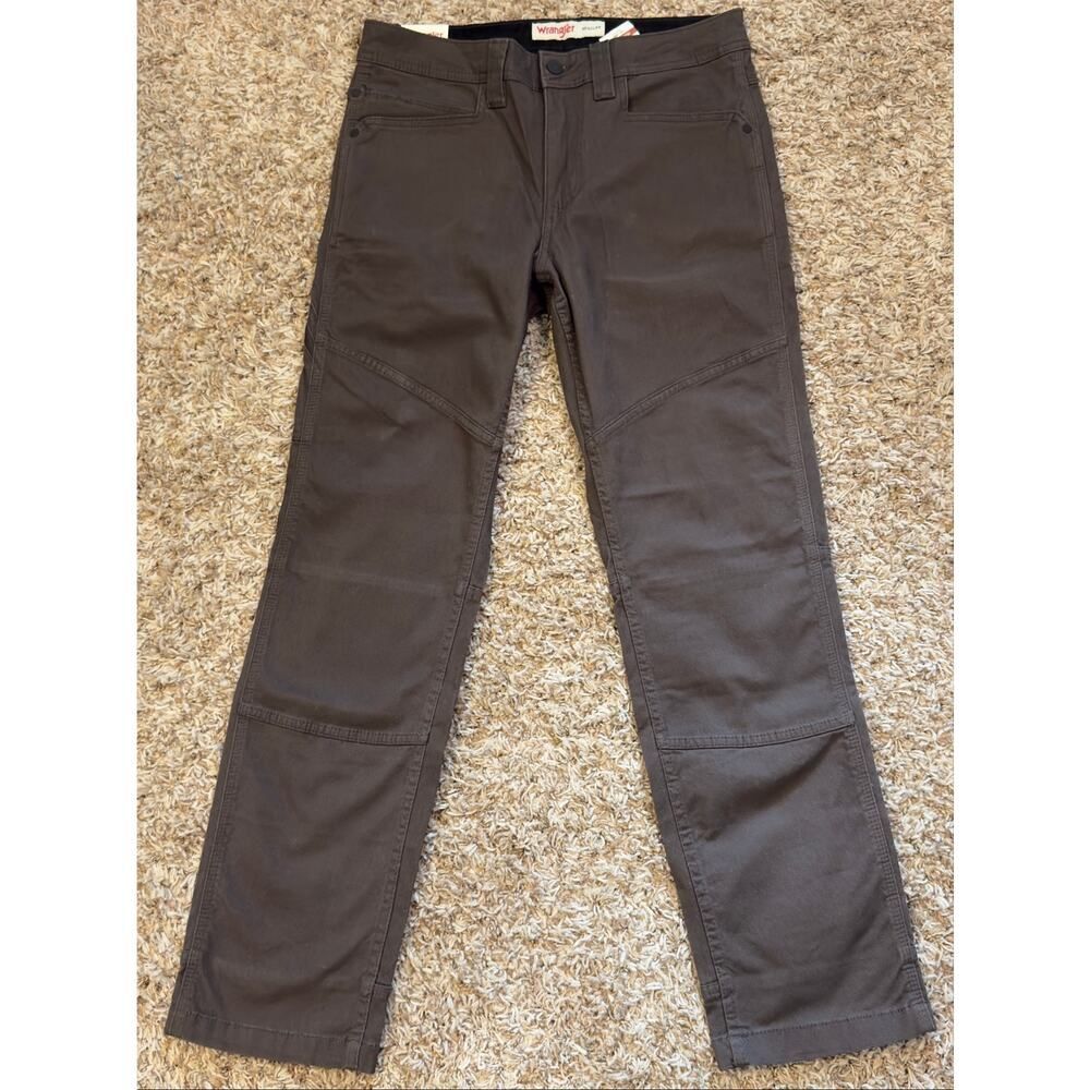 Wrangler Utility Pants Brown Mens 30x32 Workwear Casual Gorpcore NWT - Picture 2 of 10